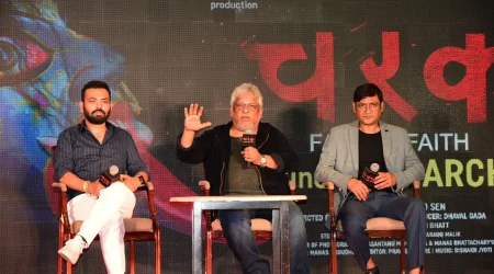 ৬ মার্চ দেশব্যাপী মুক্তির আগে কলকাতায় চরক ফেয়ার অফ ফেইথের দল.