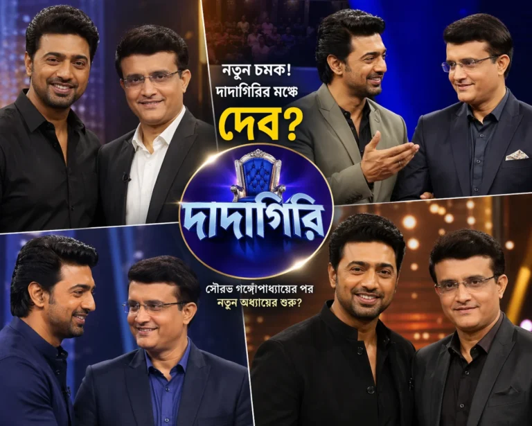 দাদাগিরির মঞ্চে নতুন চমক, সঞ্চালনায় আসছেন দেব?